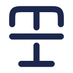 Text Cross SVG Icon